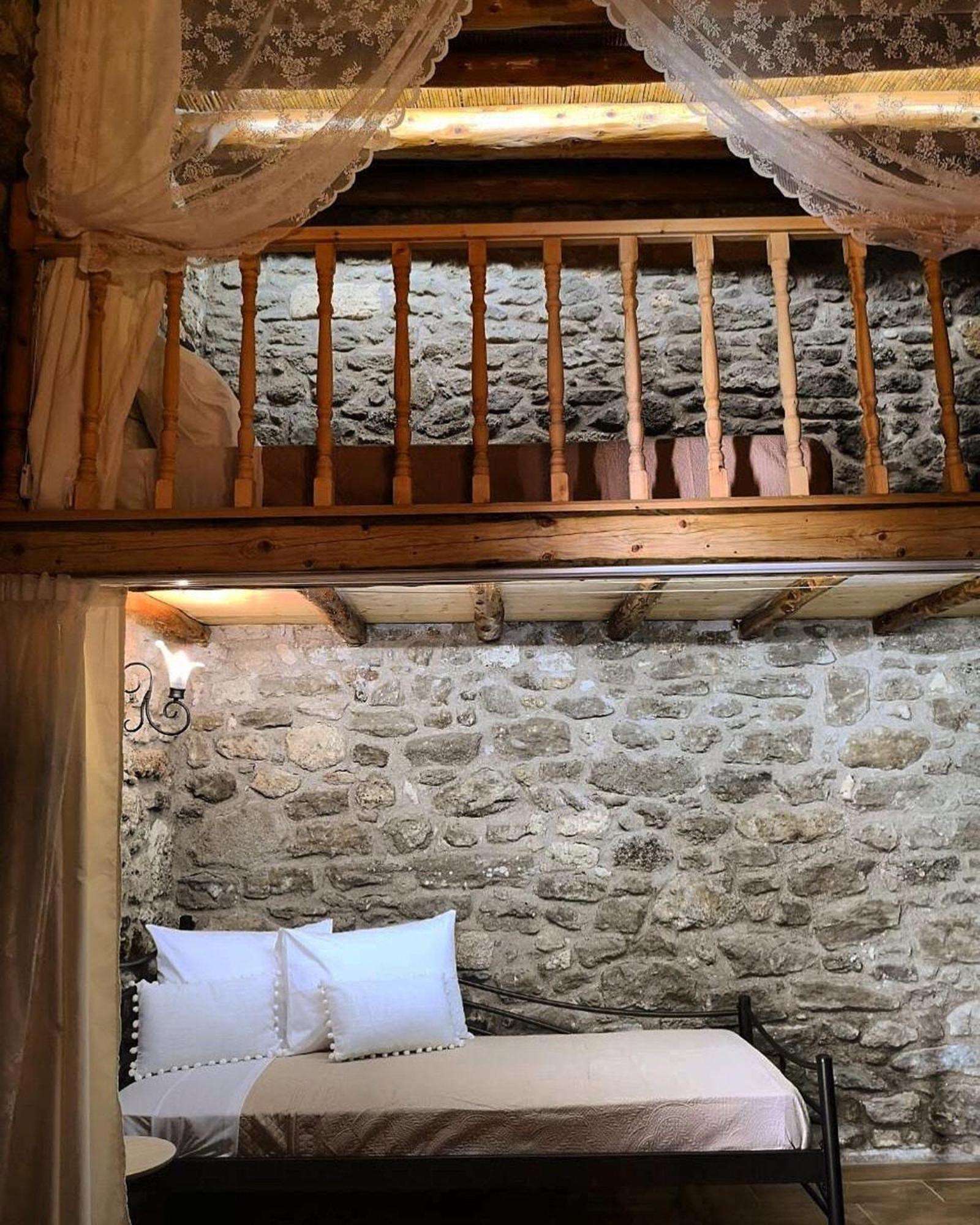 M&M Stone-Village House-Family-Vintage Линдос Экстерьер фото